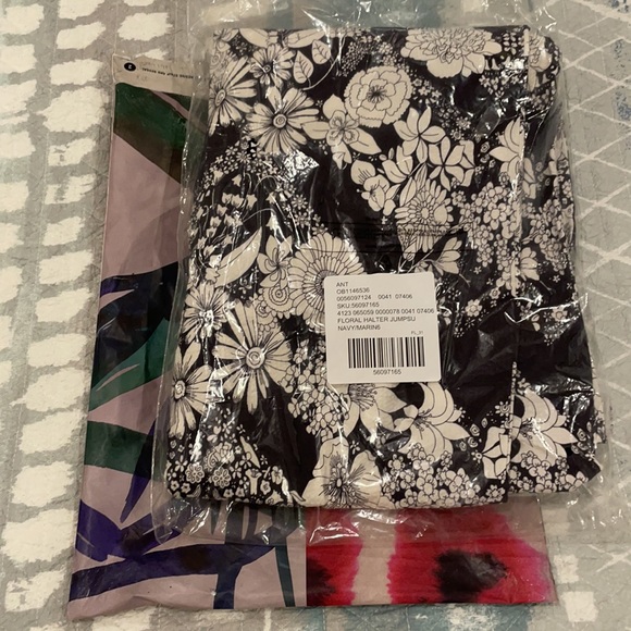 Anthropologie Floral Halter Jumpsuit - Picture 10 of 10